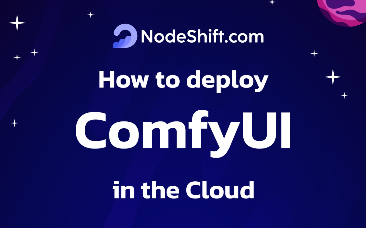 How to deploy ComfyUI on a VM